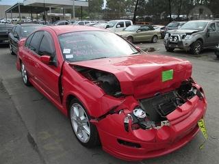 Wrecking 2001 Ford Falcon AUIII 5.0L REBEL Red Color