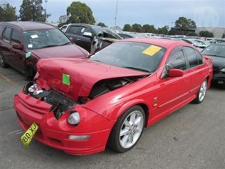 Wrecking 2001 Ford Falcon AUIII 5.0L REBEL Red Color