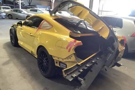WRECKING 2016 FORD FM MUSTANG GT, 5.0L COYOTE FOR PARTS ONLY