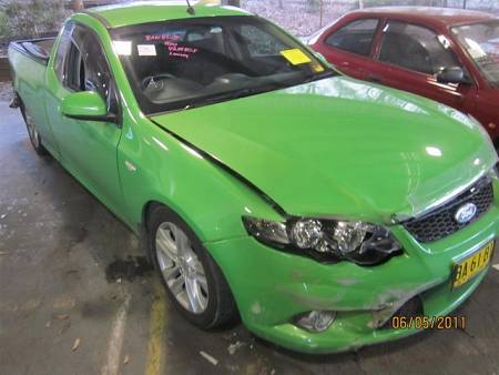 2009 FordFG  Falcon XR6 Ute Green